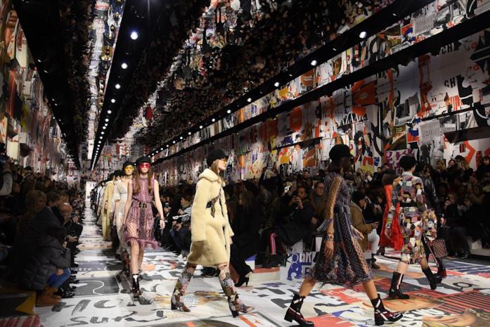 Sfilata Dior Contestazioni nella sfilata Dior