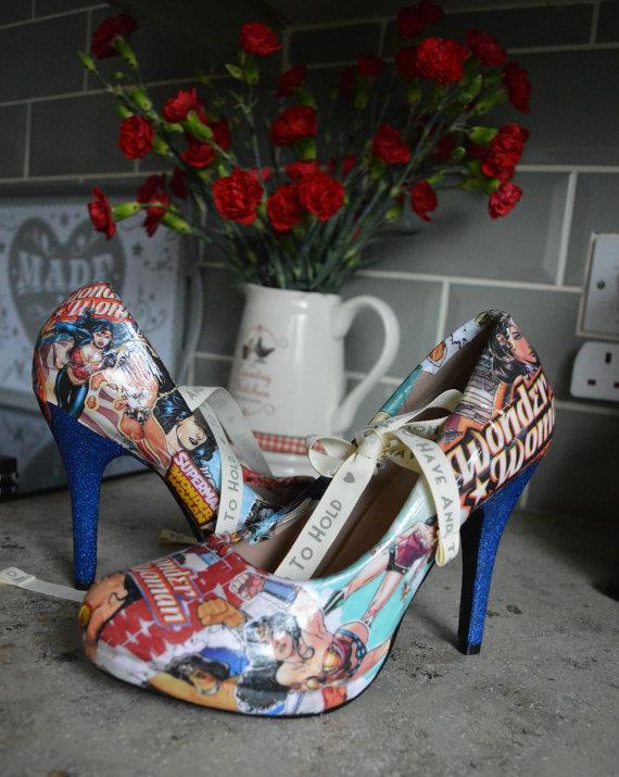 Décolleté Wonder Woman Scarpe col tacco Wonder Woman