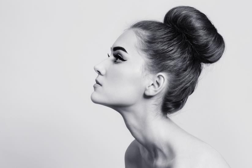 Come fare lo chignon perfetto Uno chignon in primo piano