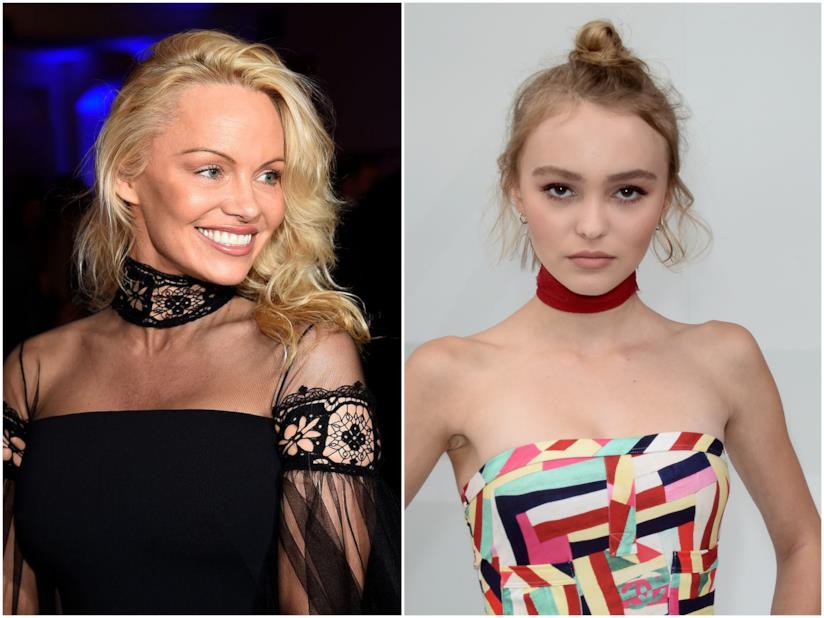 Lily-Rose Depp posa di nuovo in topless, stavolta c'è anche Pamela Anderson Pamela Anderson e Lily-Rose Depp