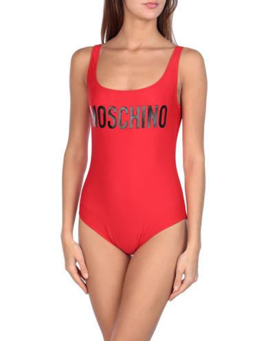 Costume intero con maxi logo Moschino