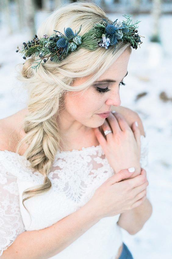 Acconciatura sposa Acconciatura sposa inverno