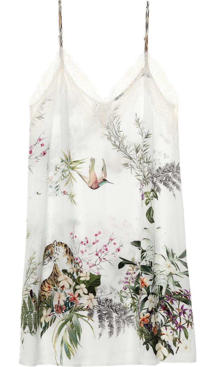 Sottoveste Intimissimi con stampa floreale Sottoveste Intimissimi con stampa floreale Collezione Primavera 2019