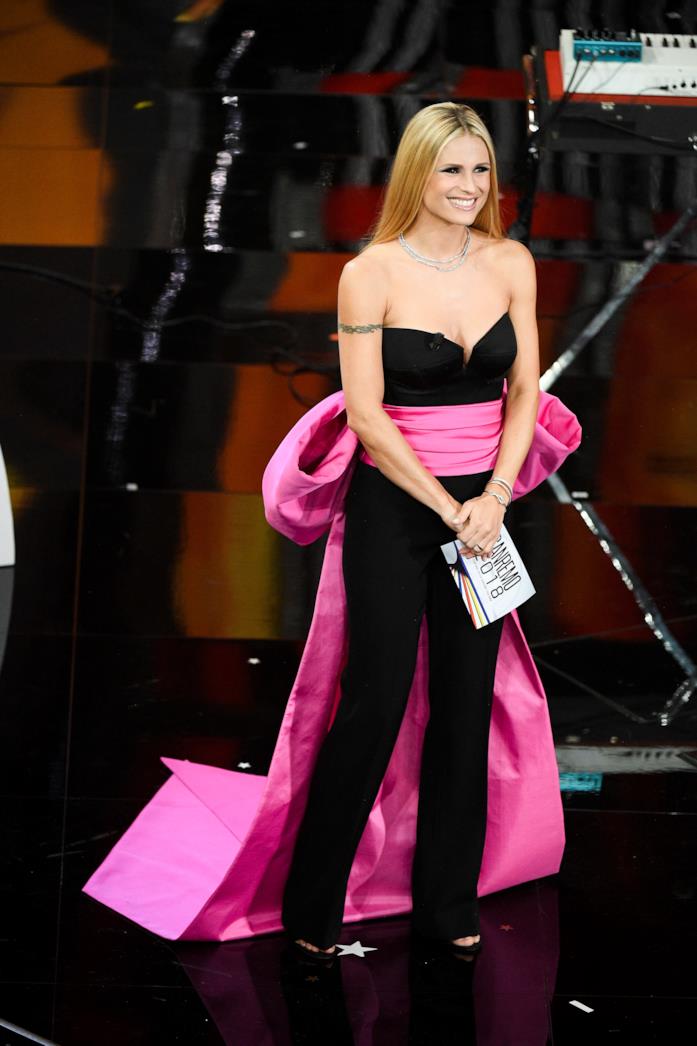 Michelle Hunziker, quarta serata di Sanremo 2018 Michelle Hunziker, quarta serata di Sanremo 2018
