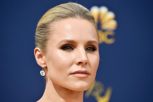 Kristen Bell in primo piano Un primo piano dell'attrice Kristen Bell