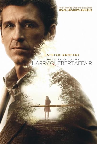 Il poster con Patrick Dempsey della serie TV La verità sul caso Harry Quebert La verità sul caso Harry Quebert il poster