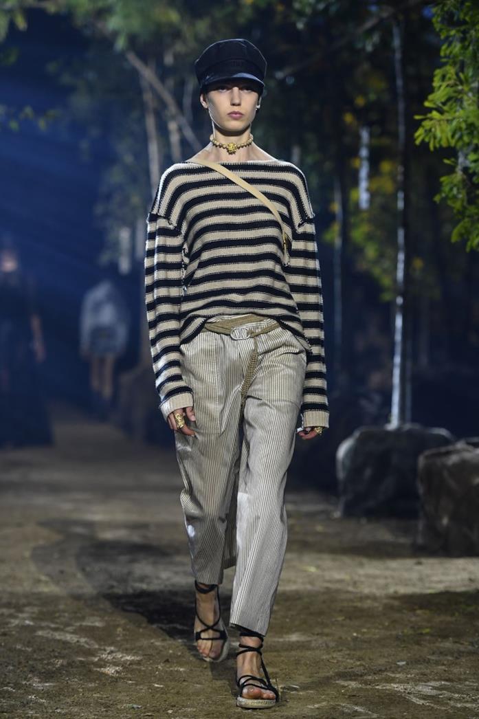 Sfilata Dior Un look della sfilata Dior