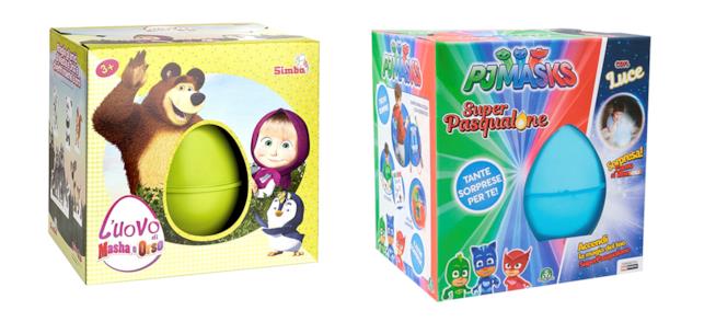 Uova di Pasqua giocattolo per bimbi Uova di Pasqua giocattolo per bimbi