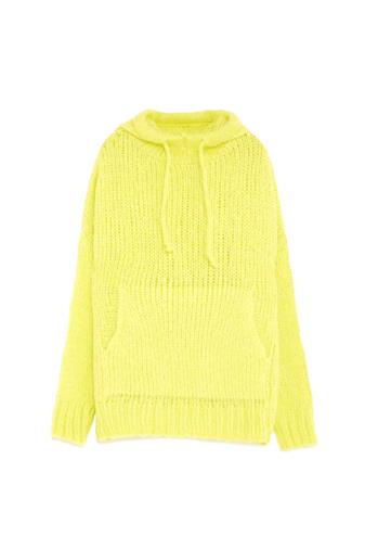 Maglia oversize con cappuccio