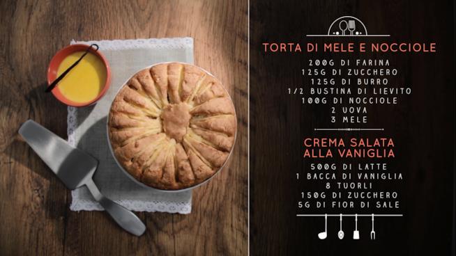 Torta di mele e nocciole Torta di mele e nocciole