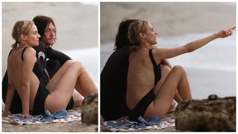 Diane Kruger e Norman Reedus, vacanze d'amore in Costa Rica Alcuni scatti di Diane Kruger e Norman Reedus