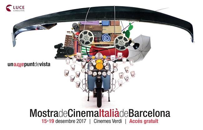 Locandina della sesta edizione la Mostra de Cinema Italià de Barcelona, Festival che promuove il meglio del cinema italiano A Barcellona arrivano 10 film italiani tra i più significativi della scorsa stagione cinematografic