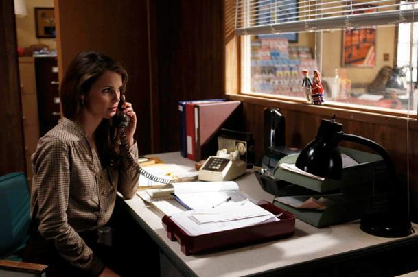 Anni '80 in The Americans Una scena con Keri Russell in The Americans