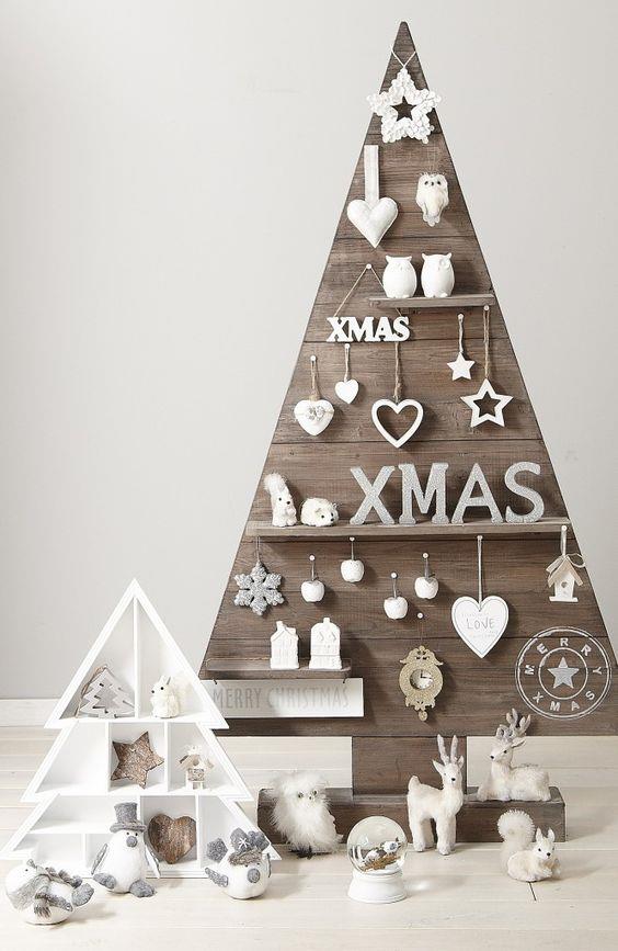 Albero di legno Albero di Natale inusuale