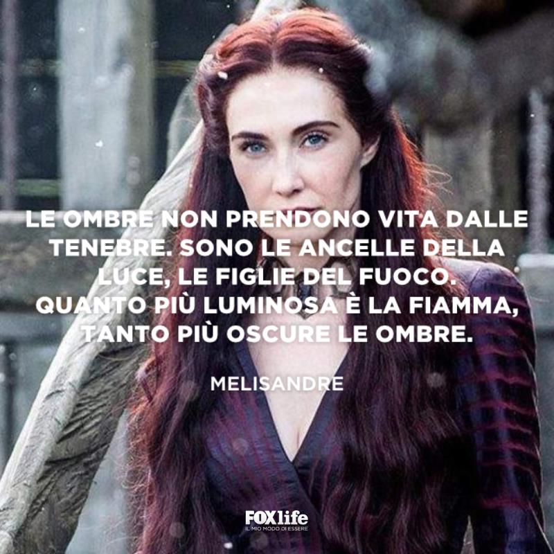 Frase Melisandre Primo piano Melisandre