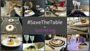 #SaveTheTable con The Taste For Food