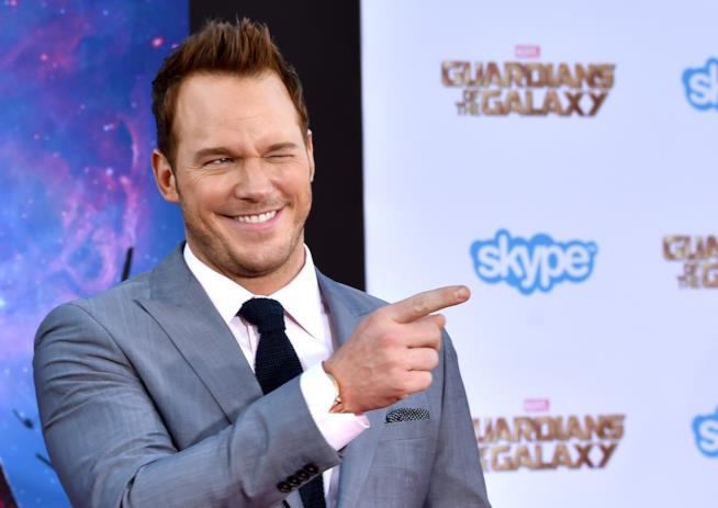Chris Pratt alla prima di Guardiani della Galassia Chris Pratt