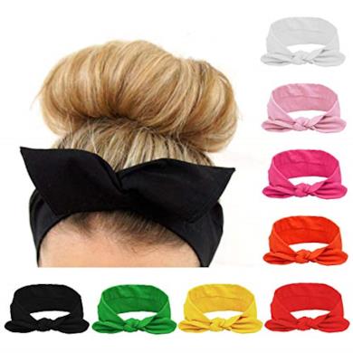 Set di 8 fasce per capelli