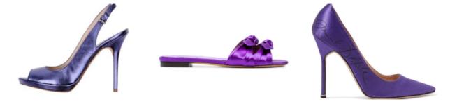 Scarpe Ultraviolet Collage di scarpe Ultraviolet