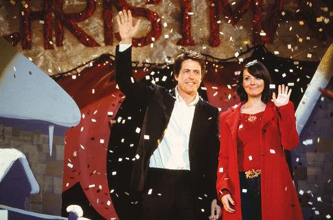 Hugh Grant e Martine McCutcheon in Love Actually - L'amore davvero Hugh Grant e Martine McCutcheon in una scena del film Love Actually - L'amore davvero