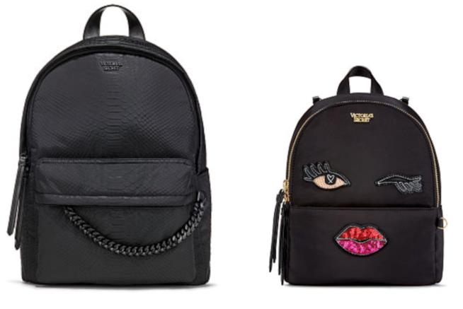 Nylon Python City Backpack e Runway Patch Small City Backpack Victoria's Secret Zaini Victoria's Secret