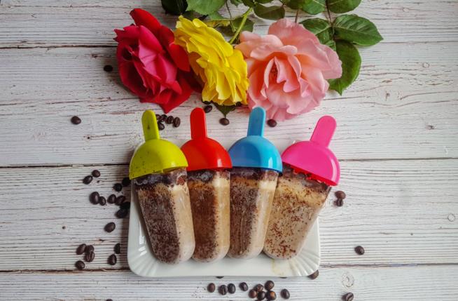 Ghiaccioli al cappuccino Gelati al caffè