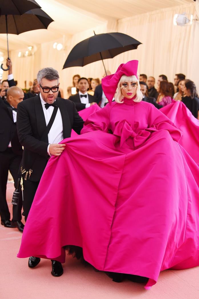 Lady Gaga Lady Gaga, primo look al MET 2019