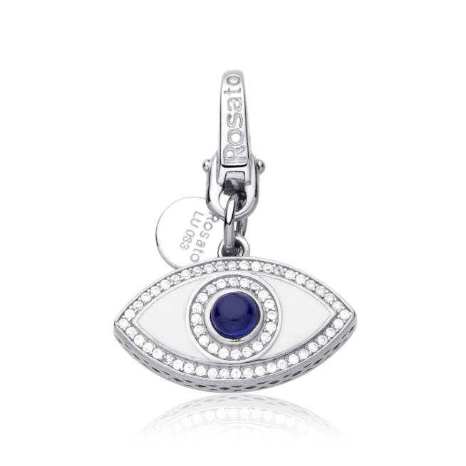 Charm Occhio di Rha di Rosato da regalare a Natale Charm Occhio di Rha di Rosato per regali di Natale