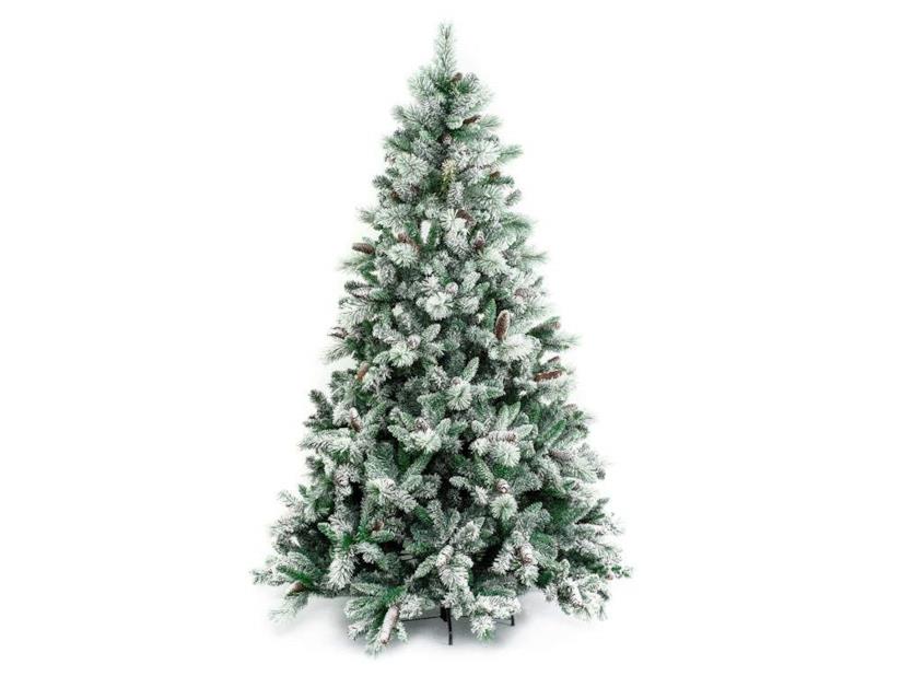 Albero natalizio innevato Albero di Natale innevato