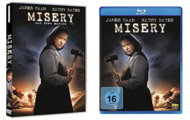 Misery non deve morire, le edizioni home video Edizioni home video di Misery non deve morire