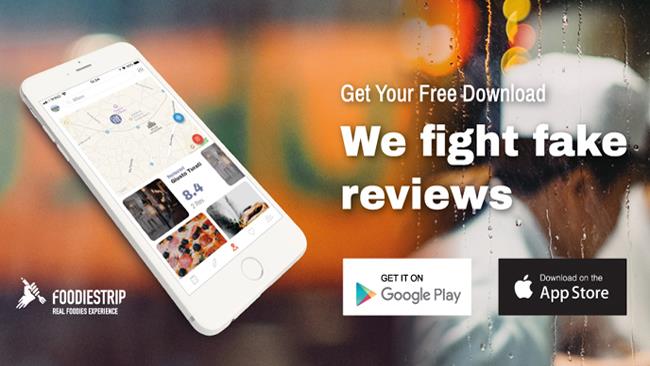 FoodieStrip: l'app che combatte le false recensioni dei locali FoodieStrip