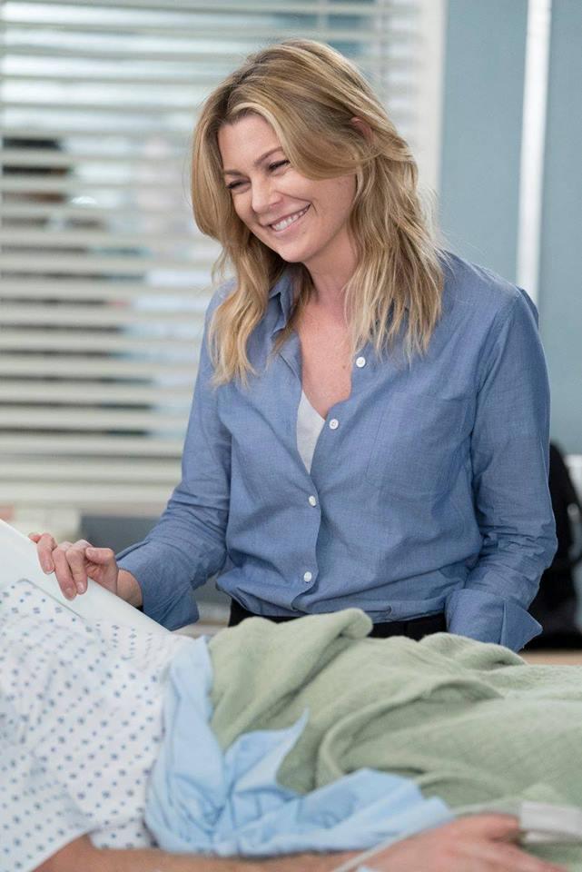 Grey's Anatomy: immagine promozionale dall'episodio 14x17 Grey's Anatomy: Ellen Pompeo in un'immagine promozionale
