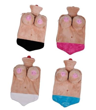 Borsa dell'acqua calda a forma di busto femminile