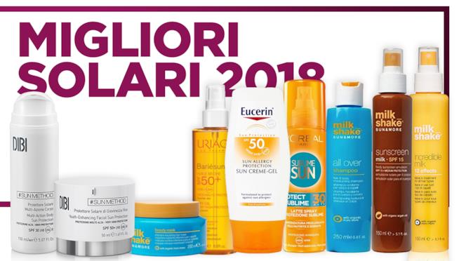 I migliori solari I solari per l'estate 2018
