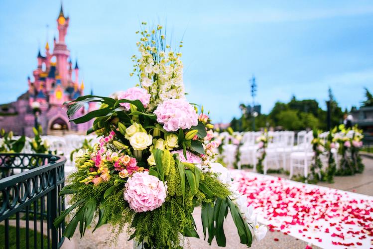 Scena da un matrimonio a Disneyland Paris Un matrimonio di Disneyland Paris