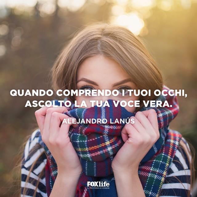 Citazione Alejandro Lanùs Ragazza dagli occhi azzurri