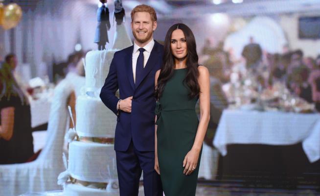 Harry e Meghan hanno le loro statue da Madame Tussauds Le statue di cera ispirate a Harry e Meghan Markle