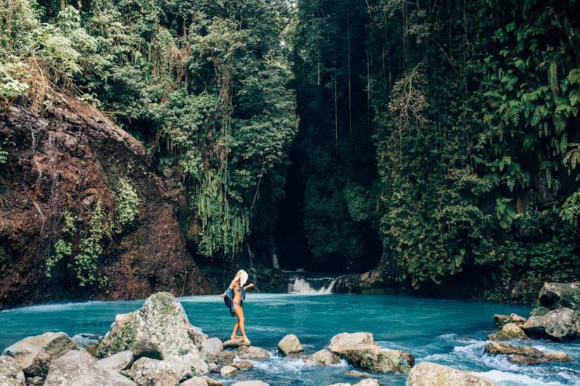 Lauren Bullen, alias Gypsea Lust Lauren Bullen in uno scatto in a Bali