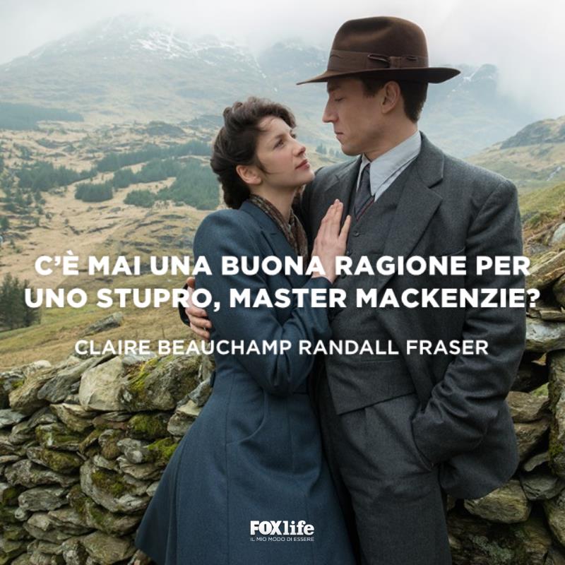 Citazione Claire sullo stupro Claire con Frank