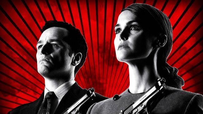 The Americans Keri Russel e Matthew Rhys in The Americans