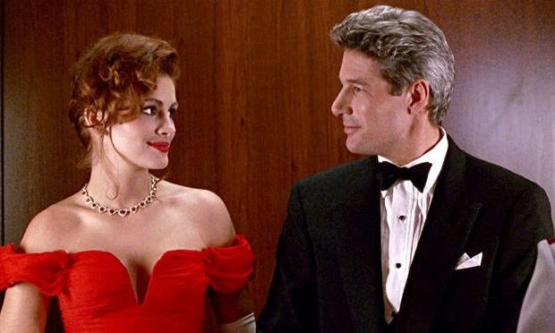 Julia Roberts in Pretty Woman Julia Roberts con Richard Gere in una scena di Pretty Woman