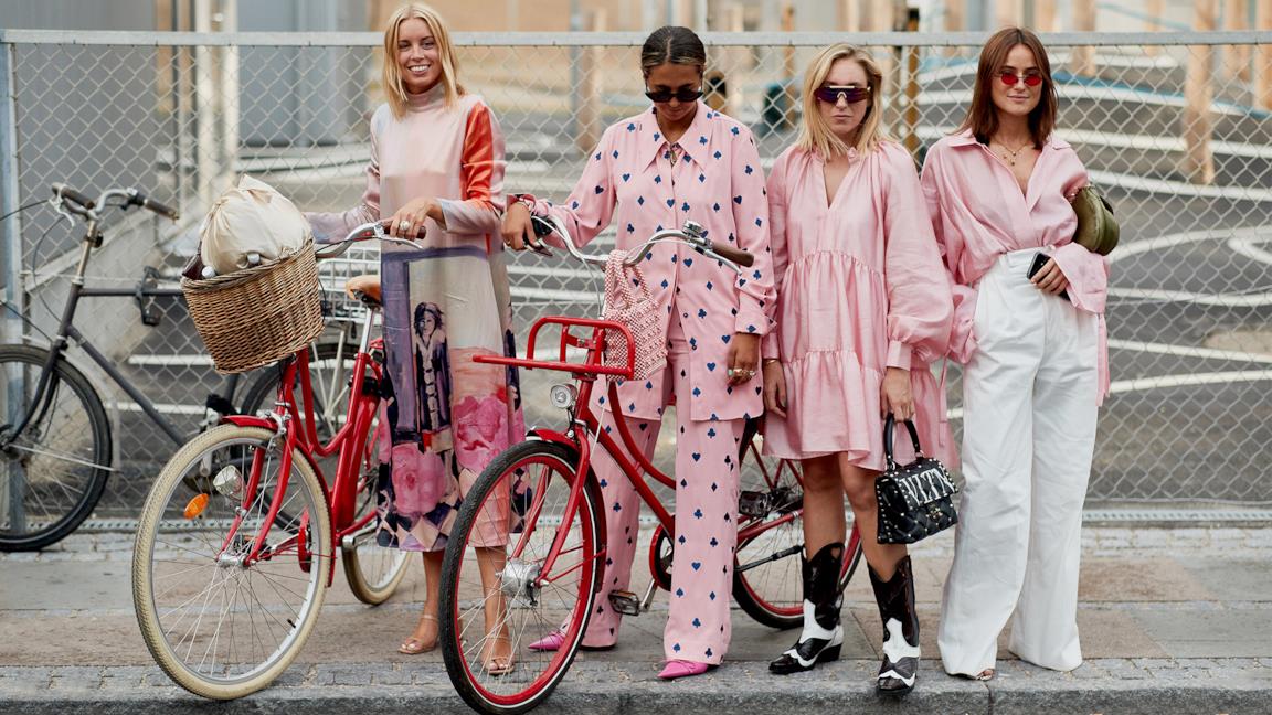 Il rosa indossato allo Street Fashion di Copenaghen