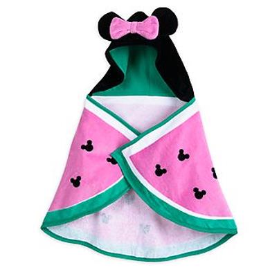 Telo mare con cappuccio Minnie