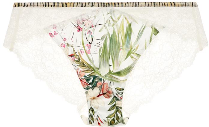 Slip in pizzo con fantasia tropicale Slip di Intimissimi collezione Primavera 2019