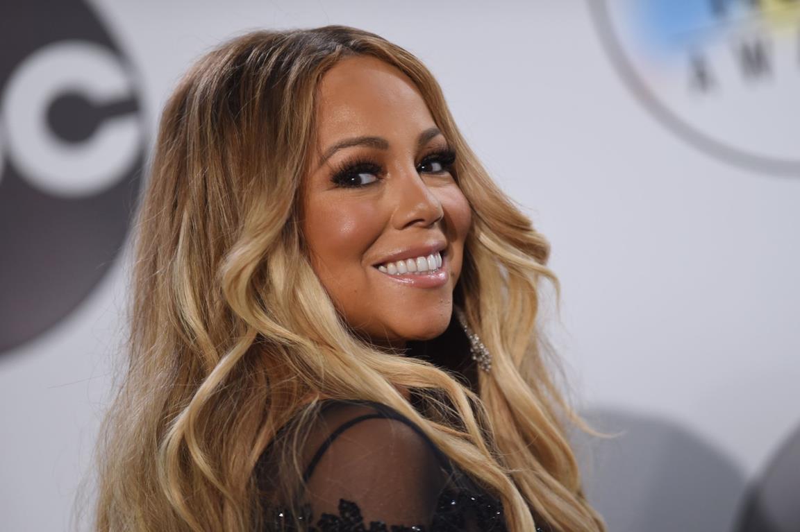 Mariah Carey in primo piano