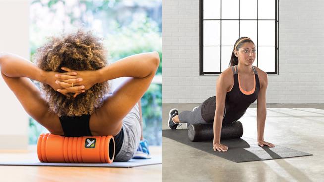 I migliori foam roller o rulli di schiuma Tre diversi modelli di foam roller