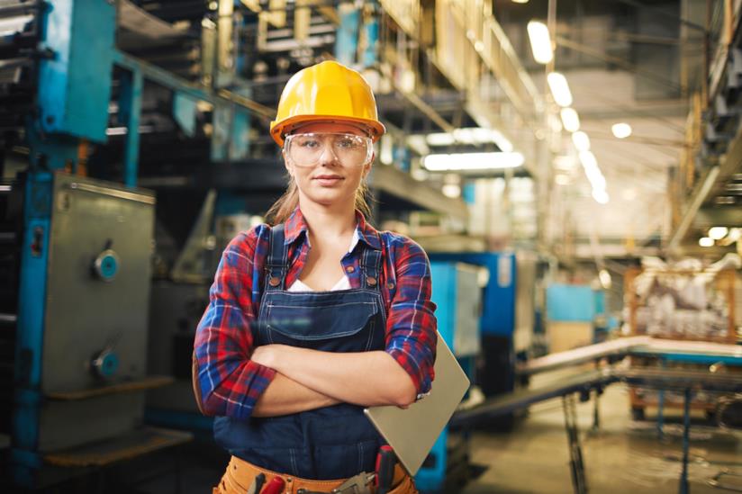 Donne e lavoro: la situazione femminile in Italia e in Europa. Una donna sul posto di lavoro.