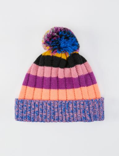 Berretto multicolore