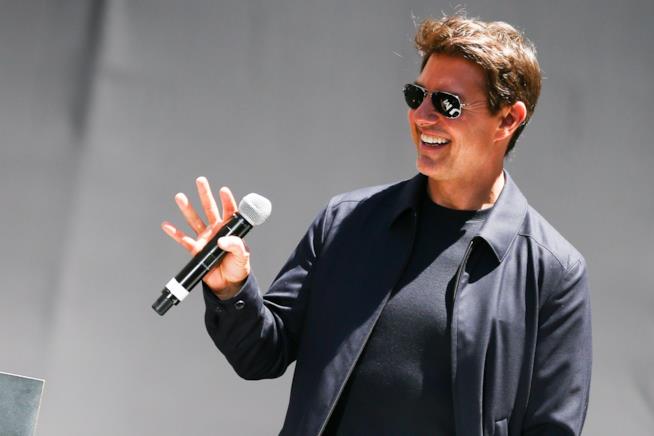 Tom Cruise ha avuto un incidente sul set Primo piano di Tom Cruise