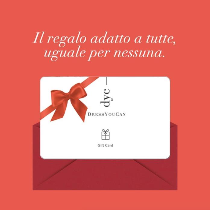 Carta regalo Carta regalo Dress You Can